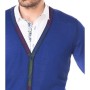 Toss Erkek Slim Fit Triko Hırka  Saks 515401008