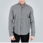 Tudors Slim Fit Kışlık Gri Erkek Gömlek DR15114-670