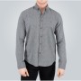 Tudors Slim Fit Kışlık Gri Erkek Gömlek DR15114-670