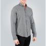 Tudors Slim Fit Kışlık Gri Erkek Gömlek DR15114-670