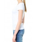 Jimmy Key Kadın Basic Beyaz T-Shirt JK01F1211004