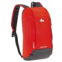 Quechua Arpenaz 10 lt Kırmızı  Gri Doğa Yürüyüşü Sırt Çantası 630375