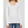 Koton Kadın V Yaka T-Shirt  Beyaz 8YAK12933UK001