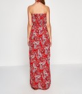 Koton Kadın Desenli Elbise Kırmızı 7YAK83363OW01D