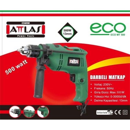 Attlas Eco MT 500W Darbeli Matkap