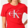 Calvin Klein Kadın Kırmızı Tişört ZW0ZW01192
