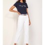 Tommy Hilfiger Kadın Lacivert Nolimitt Neck Logo Tshirt WW0WW24967