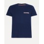 Tommy Hilfiger Organic Cotton Logo Detaylı Erkek Lacivert Tişört MW0MW14302DW5