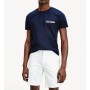 Tommy Hilfiger Organic Cotton Logo Detaylı Erkek Lacivert Tişört MW0MW14302DW5