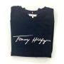 Tommy Hilfiger Kadın Taş Detaylı Lacivert Sweatshirt