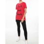 Defacto Kadın Dantel Detaylı Baskılı T-shirt J6983AZ