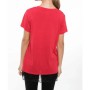 Defacto Kadın Dantel Detaylı Baskılı T-shirt J6983AZ