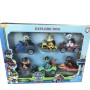 Paw Patrol 6 Araçlı 6 Figürlü Paw Patrol Seti Büyük Boy