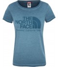 The North Face Washed Blue Coral Kadın Tişört NF0A3XZKEFS