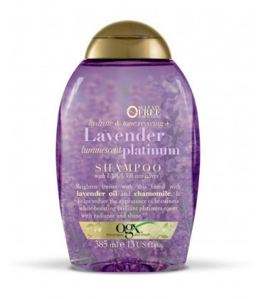 OGX Sarı Saçlar İçin Renk Koruyucu Lavender Platinum Şampuan 385 ml