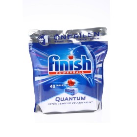 Finish Quantum 40 Tablet Bulaşık Makinesi Deterjanı Finish Powerball