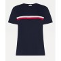 Tommy Hilfiger Organik Cotton Kadın Baskılı Lacivert T-shirt WW0WW29660