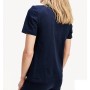 Tommy Hilfiger Organik Cotton Kadın Baskılı Lacivert T-shirt WW0WW29660