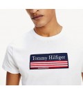 Tommy Hilfiger Organik Cotton Erkek Beyaz Tişört MW0MW14306