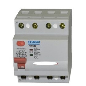 Hyundai Hirc63 63A/30Ma/4P Kaçak Akim Koruma Şalteri
