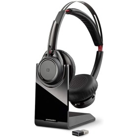POLY Voyager Focus UC B825-M Kulaklık Saç bandı Siyah Headset