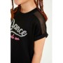 Defacto Kız Çocuk Baskılı Kısa Kollu T-shirt N9036A6