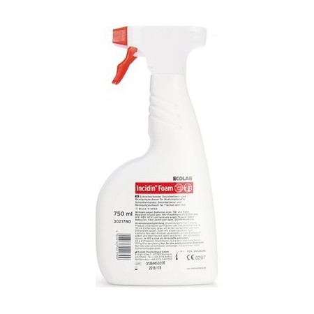 Ecolab Incidin Foam Yüzey Dezenfektanı 750 ml