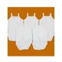 HelloBaby loBaby Bebek Basic Ribana Bisiklet Yaka 5li İp Askılı Body