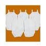 HelloBaby loBaby Bebek Basic Ribana Bisiklet Yaka 5li İp Askılı Body