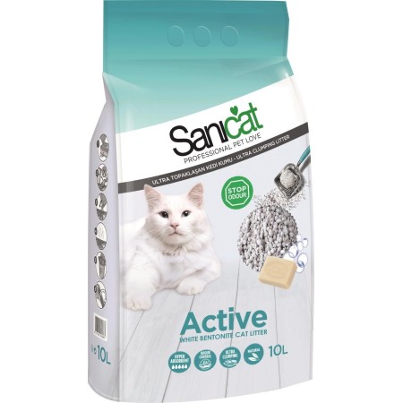 SaniCat Ultra Topraklaşan Kedi Kumu 10L