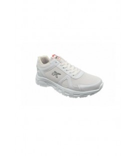 Scot Beyaz Renk Beyaz Taban Spor Sneaker Kadın Ayakkabı 2004