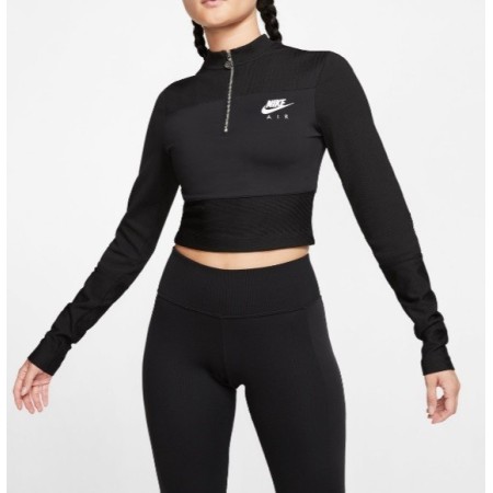 Nike Sportswear Air Kadın Siyah Uzun Kollu T-Shirt CJ3108 - 010