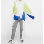 Nike Sportswear Kadın Beyaz-Yeşil Kapüşonlu Sweatshirt CJ2029 - 051