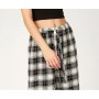 Happiness İst. Kadın Siyah Kareli Desenli Viskon Pijama Altı DD00621
