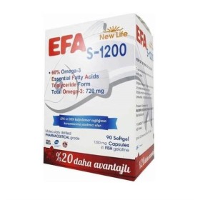 New Life Efa S-1200 Omega3 90 Kapsül