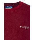 California Forever Erkek Bordo T-Shirt TS93011-8000