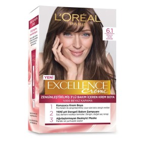 Loreal Excellence Creme Saç Boyası 61 Küllü Açık Kahve