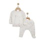 Luggi Baby Kız Organik Çiçek Pijama Takım Lg-4506