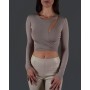 By Pink Freud Eye Crop Top Kadın Üst