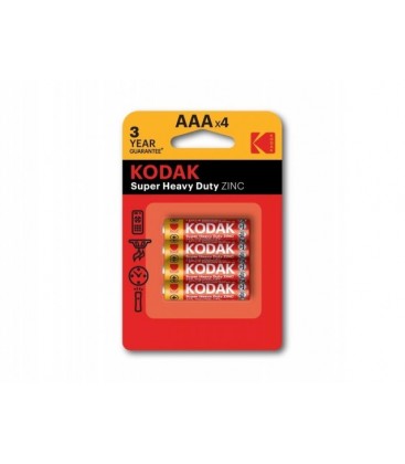Kodak 4 Adet Süper Heavy Ducty İnce Pil 30953321