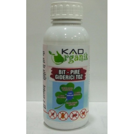 Kad Organik Bit Pire Giderici Toz 250ml