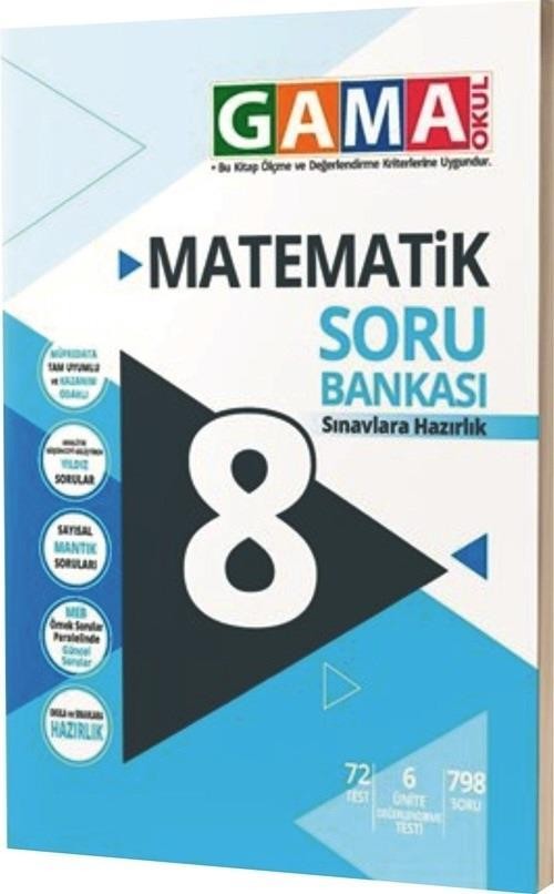 8. Sınıf Matematik Soru Bankası Gama Yayınları