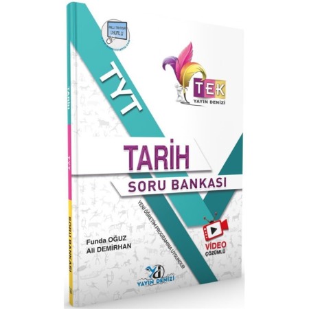 TYT TEK Serisi Video Çözümlü Tarih Soru Bankası - Yayın Denizi