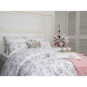Magnolia Pamuklu Tek Kişilik Nevresim Seti 160x220 Cm Pembe