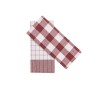 English Home Crystal Pamuk 2'li Kurulama Bezi 40x60 cm Bordo