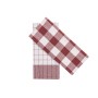 English Home Crystal Pamuk 2'li Kurulama Bezi 40x60 cm Bordo