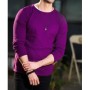 Sateen Erkek Bordo Bisiklet Yaka Triko Kazak 115-2014