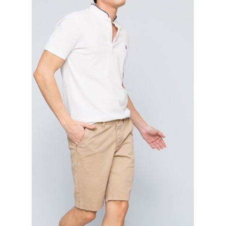 U.S. Polo Assn. Erkek Tişört Bej G081GL011.000.430911