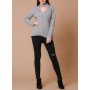 Robin Kadın Inci Detaylı Triko Gri T91257