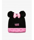 Koton Kız Çocuk Minnie Mouse İşlemeli Bere - Siyah 9KBG56033AA999